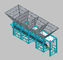 Small Dry Mix Concrete Batching Plant 20 Ton Aggregate Weighing System