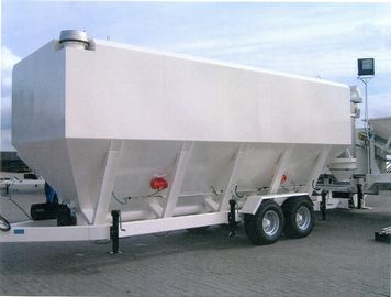 12 KW Mobile Cement Silo Low Level Cement Silos  11 m³