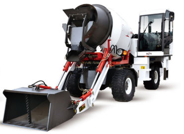 Self Loading Mobile Concrete Mixer Cement Mixer with Wheel 3m3