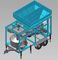 Building Mobile Concrete Batching Plant , Automatic Mobile Ready  Plant  on site