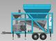 On Site Mobile Concrete Batch Plant High Precise  Fast moving  30 m³ / h